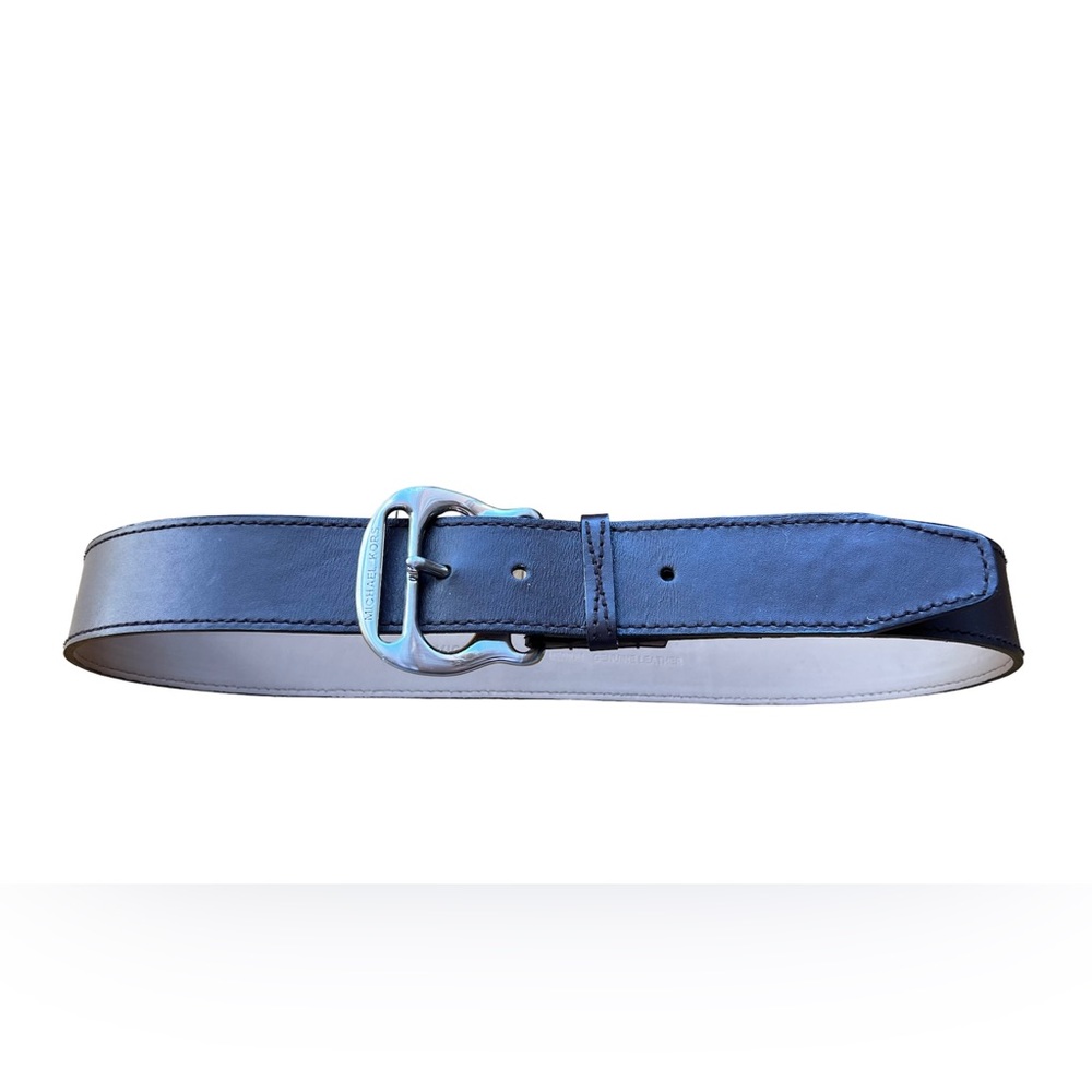 Michael Kors leather belt M brown